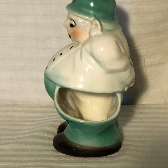 Vintage 5.25" Tall Ceramic Policeman & Tall Ceramic Hillbilly - Picture 3 of 10